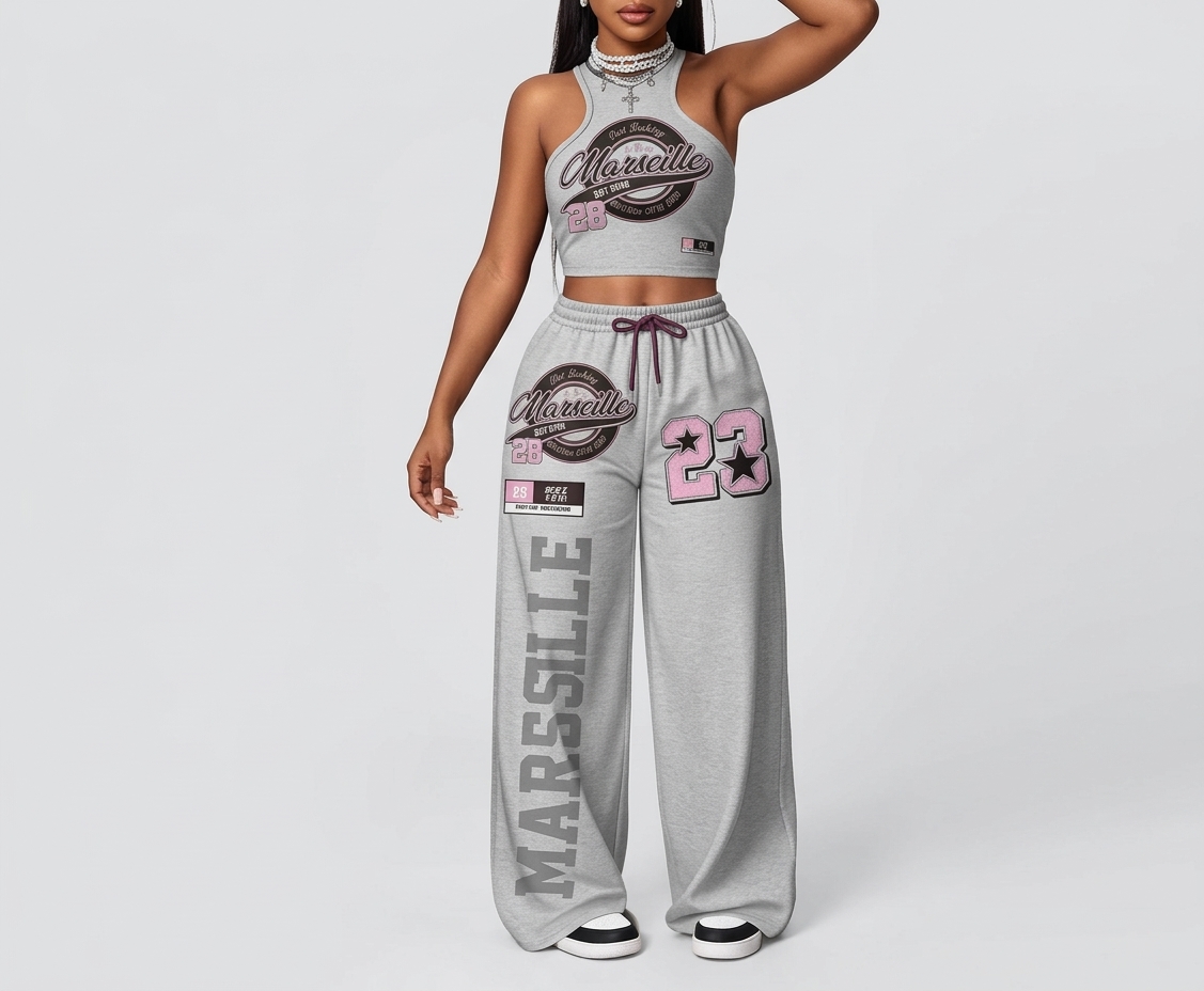 Two piece Girls RI Cherry Bow Sweatshirt Set thumbnail 3