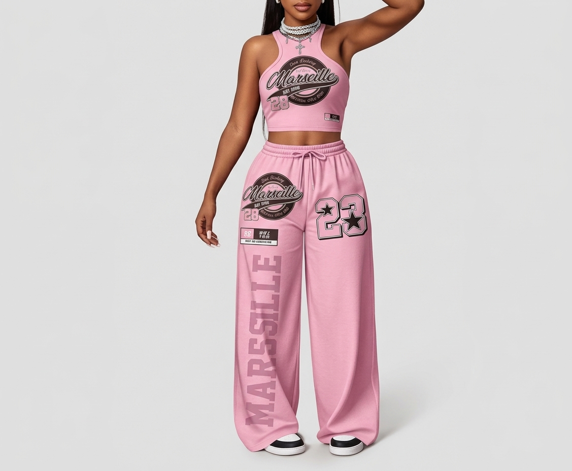 Two piece Girls RI Cherry Bow Sweatshirt Set thumbnail 2