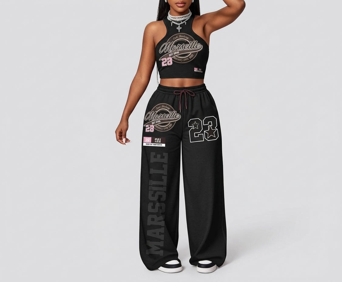 Two piece Girls RI Cherry Bow Sweatshirt Set thumbnail 4