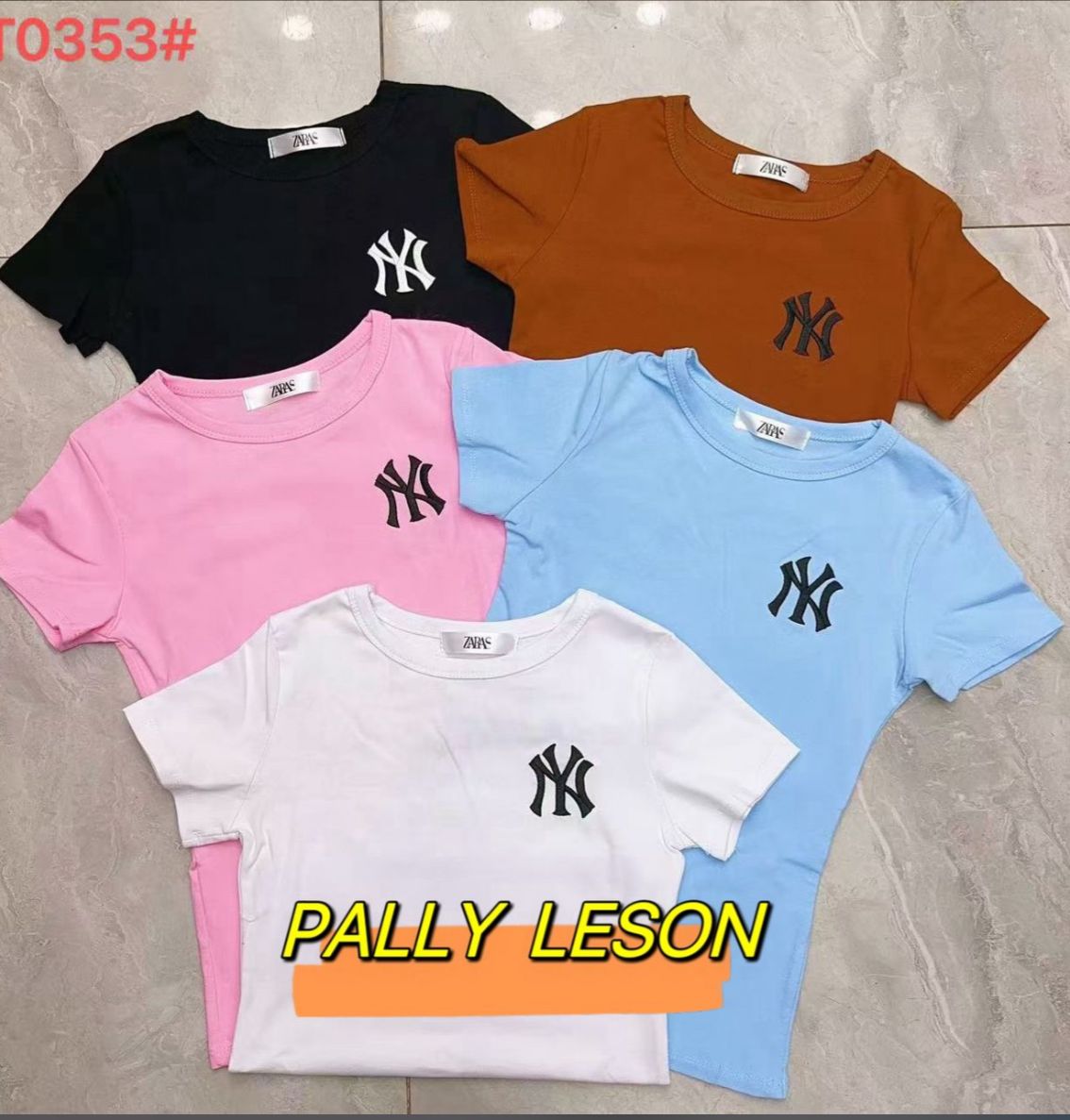NY Embroidered T-shirt