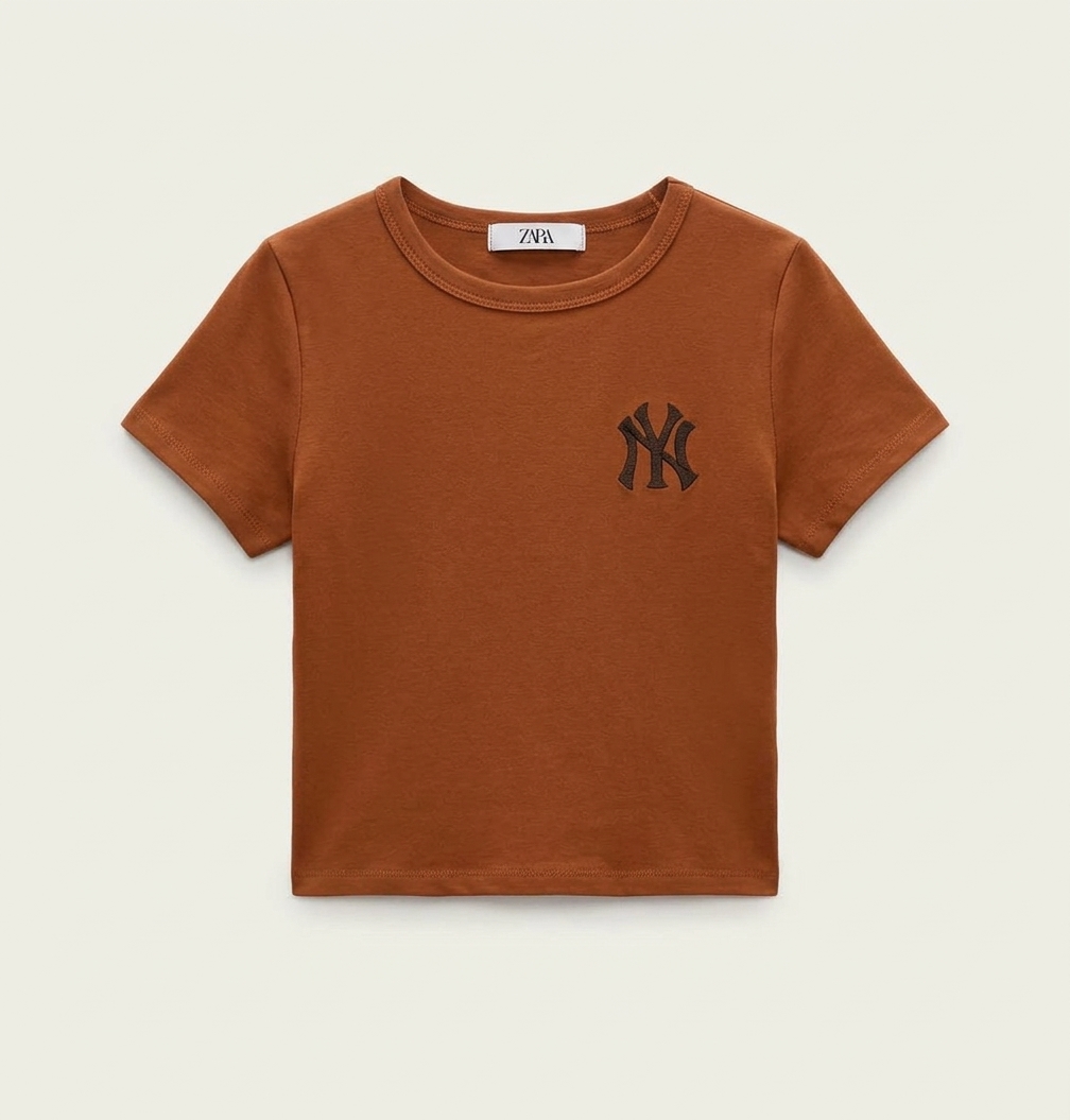 NY Embroidered T-shirt thumbnail 3