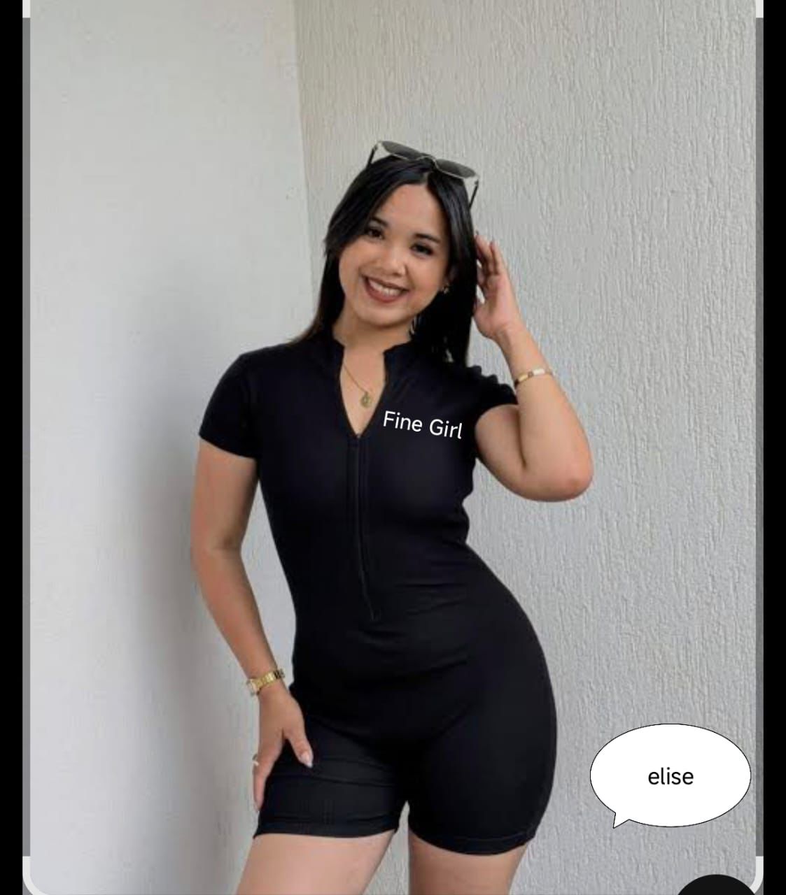 Short sleeve jumpsuit