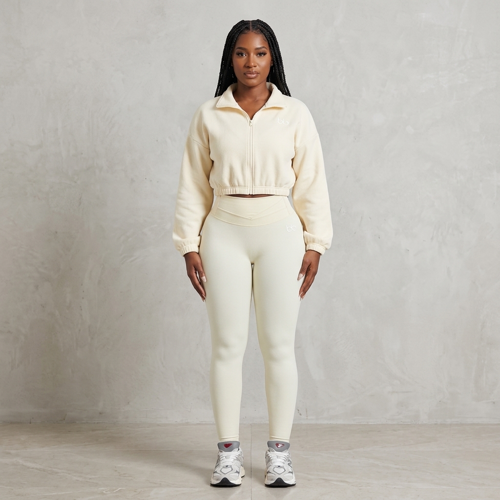 Essential Ribbed 3-Piece Activewear Set